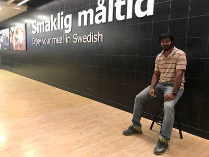 IKEA showroom display
